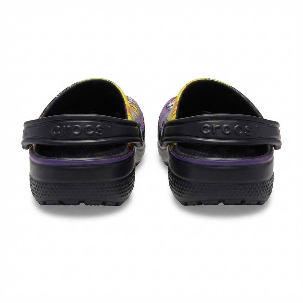 Mickey Mouse Halloween Pumpkin Patch Crocs Unisex M6 W8 Black Purple 210275-90H - Picture 8 of 12